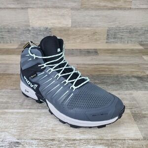 Inov-8 Roclite G 345 GTX Boots Mens 8.5 / Womens 10 Running Gray Mint
